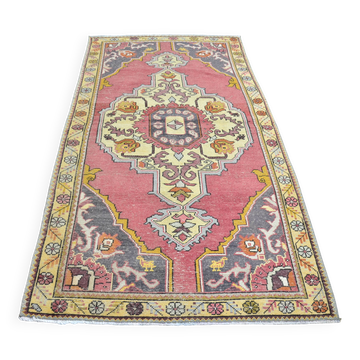 Tapis floral Anatolian Oushak sku 2532