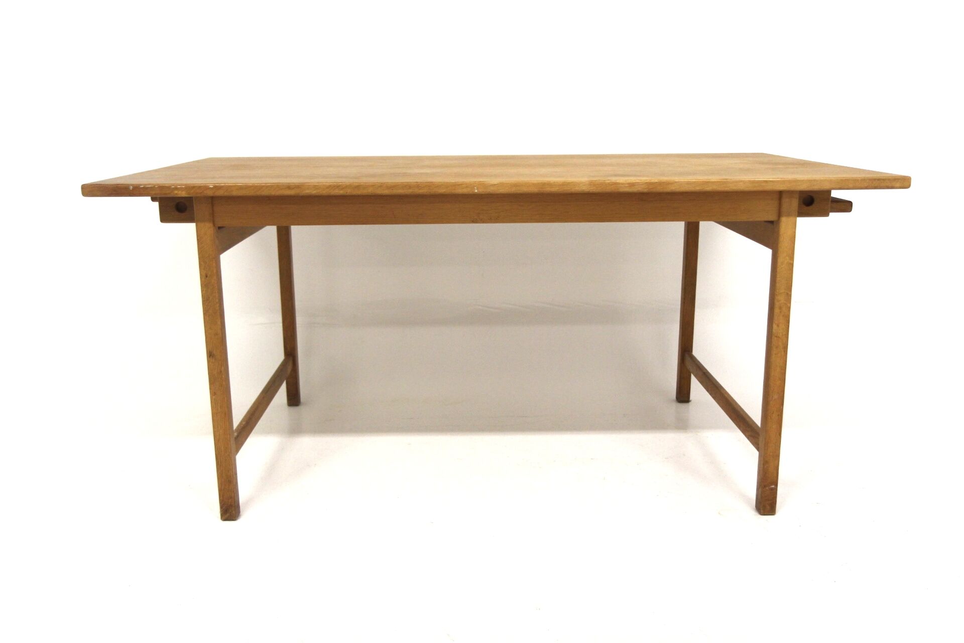 Dining table "portfolio" in oak, Karl Erik Ekselius, Sweden, 1960