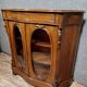 Superb curved display cabinet from the Napoleon III period in mahogany