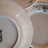 St Clément Félicie dessert plates 60's