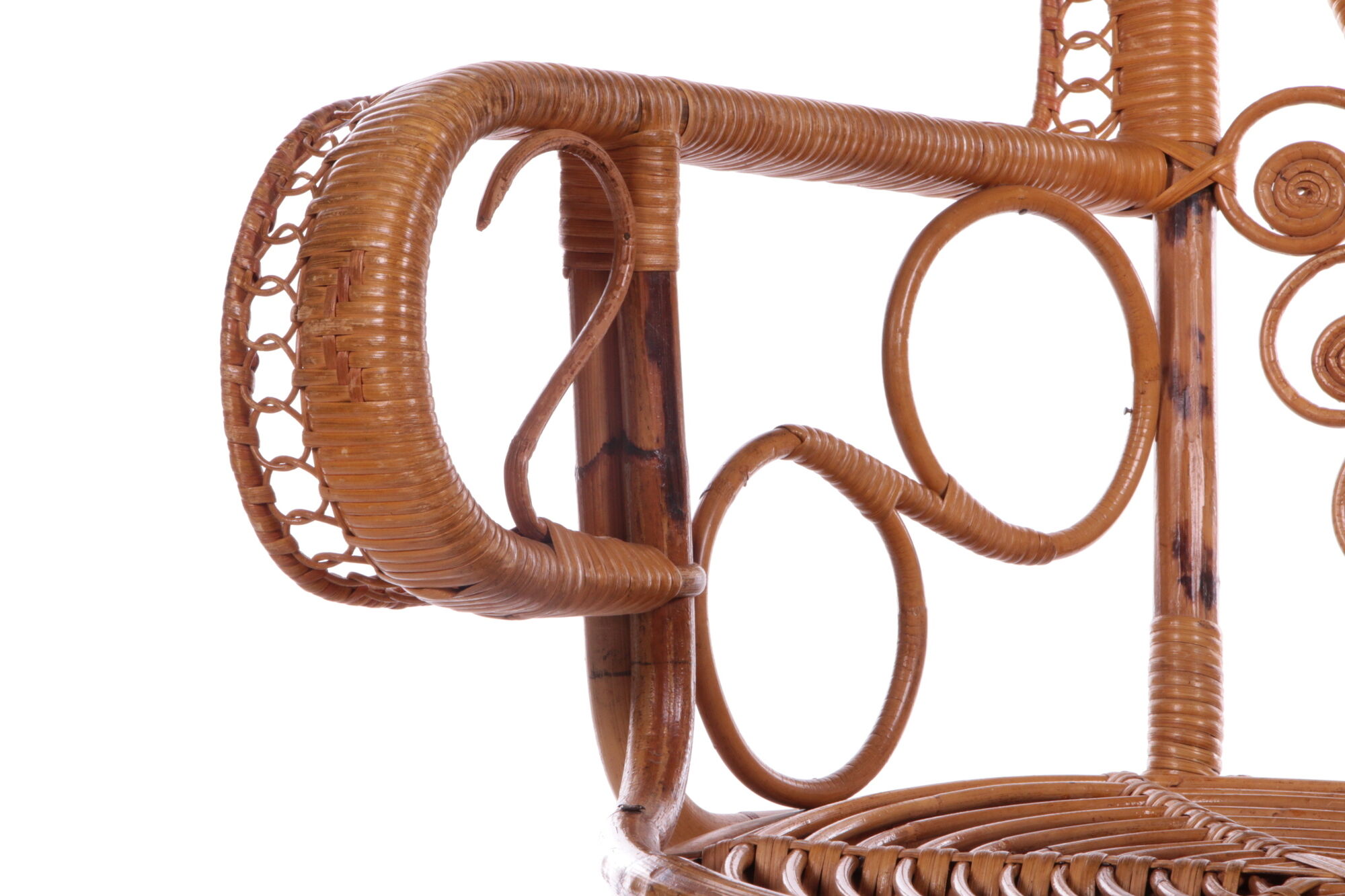 Bamboo armchair 1960s France