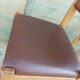 Paire de chaise baumann made in france siège 31 chêne et skaï