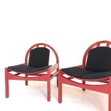 Pair of Baumann armchairs