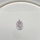 6 assiettes Lunéville Motif Coupe à fruits