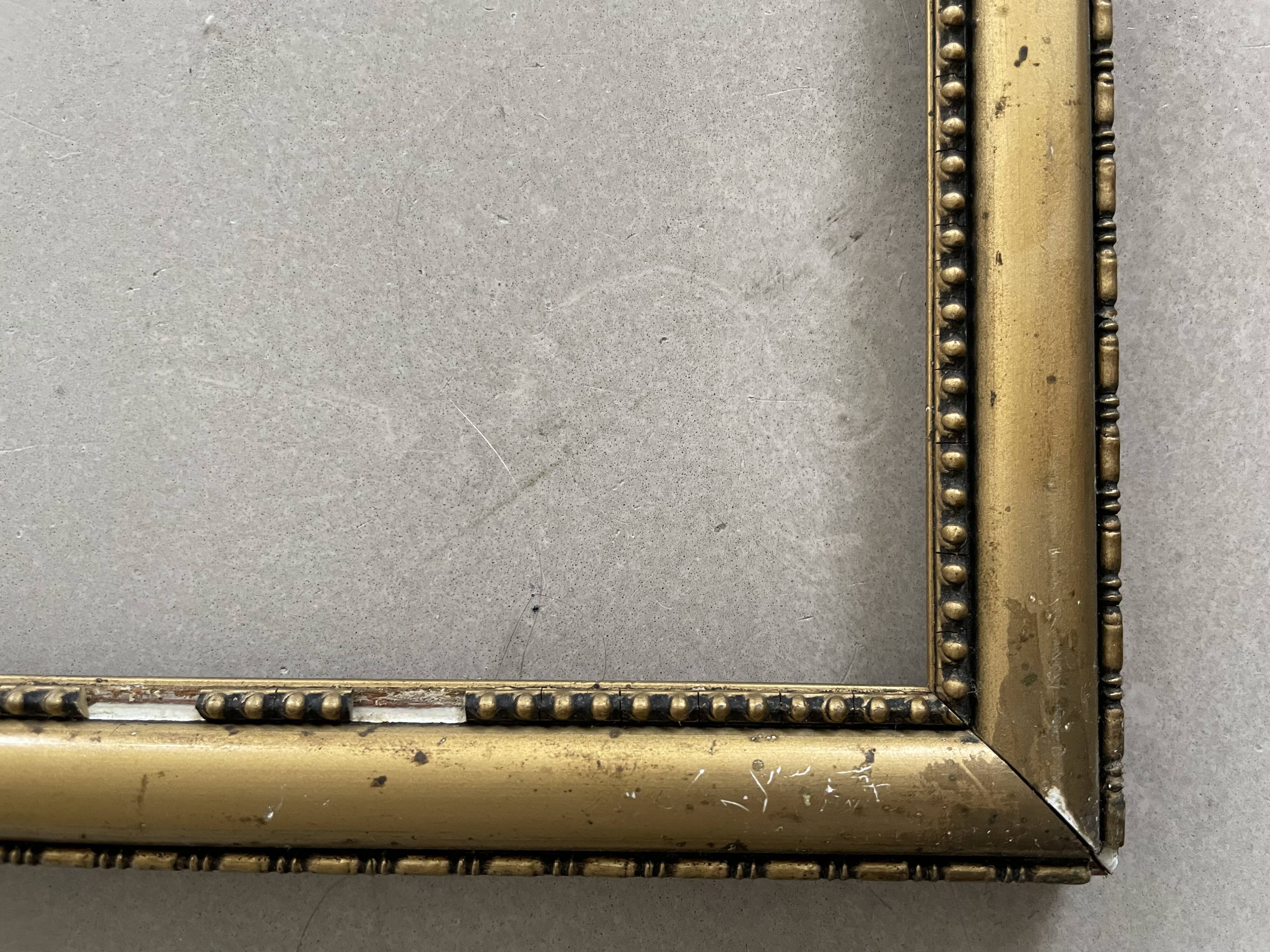 Old golden frame 30x41cm