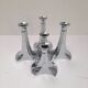 Set of 5 modular chrome candle holders WMF