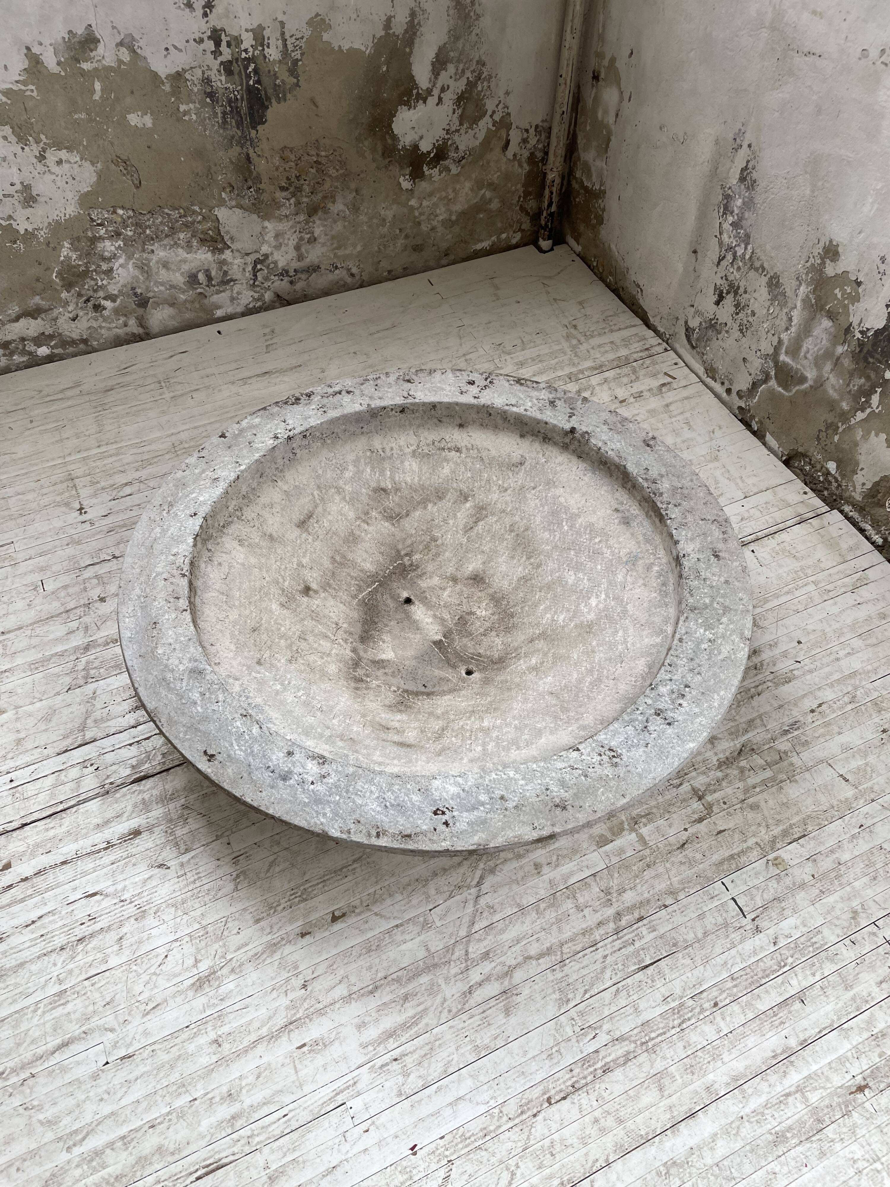 Garden basin Willy Guhl Eternit 90cm