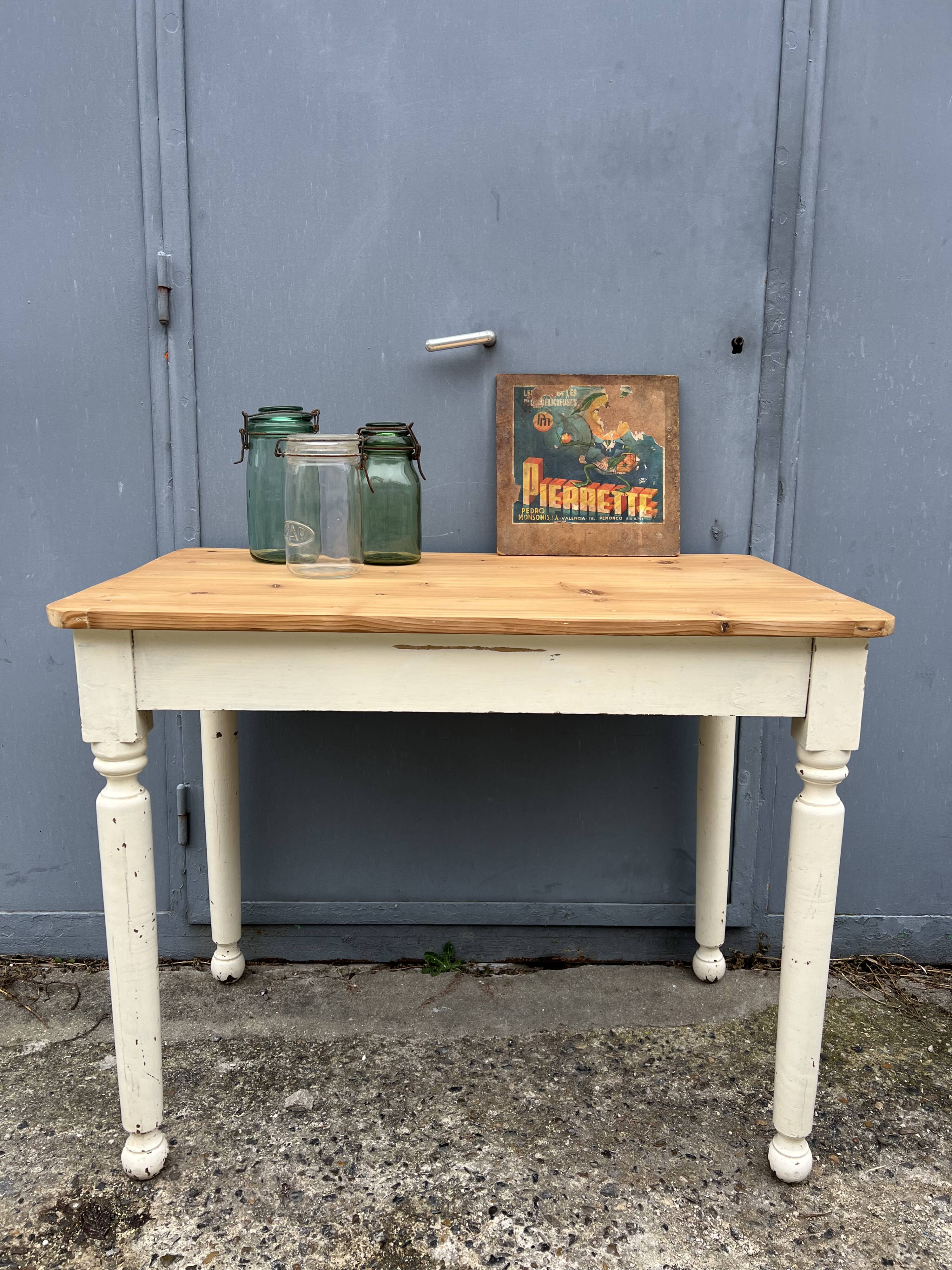 Farmhouse Kitchen Pantry Dining Table
