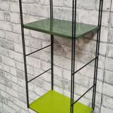 VINTAGE WALL SHELF 1950 / 60 / 70 black amount 24x58