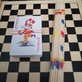 Wooden travel board game box (bayard brand)