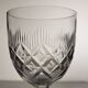 6 crystal water/wine glasses