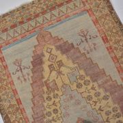 Tapis Oushak vintage noué à la main sku 1455