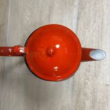 Japy red enamel coffee pot