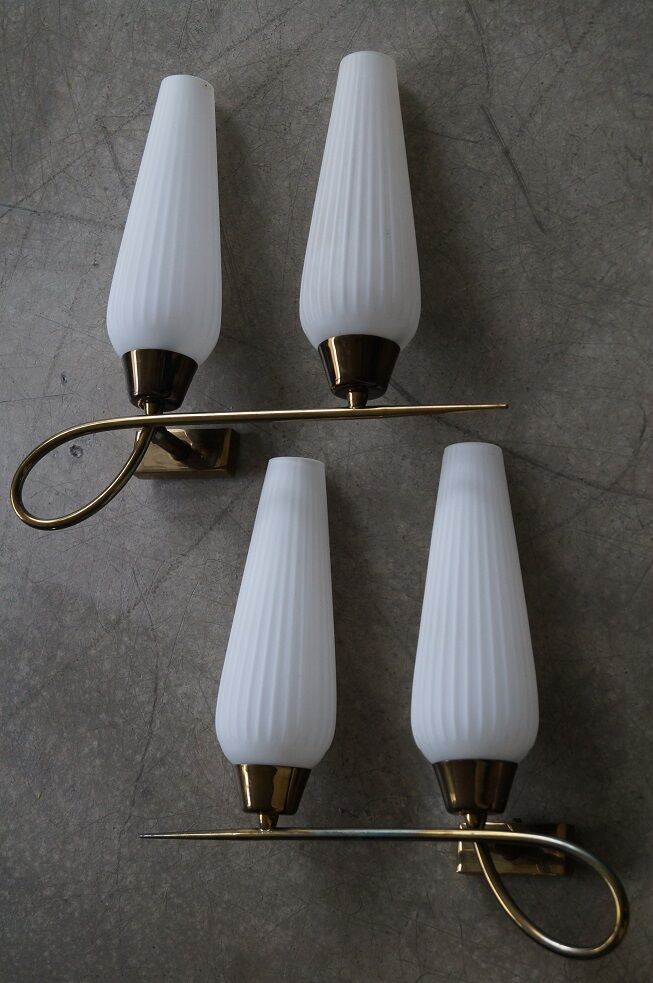 Pair of applique Lunel 1960