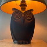 Vintage ceramic owl lamp