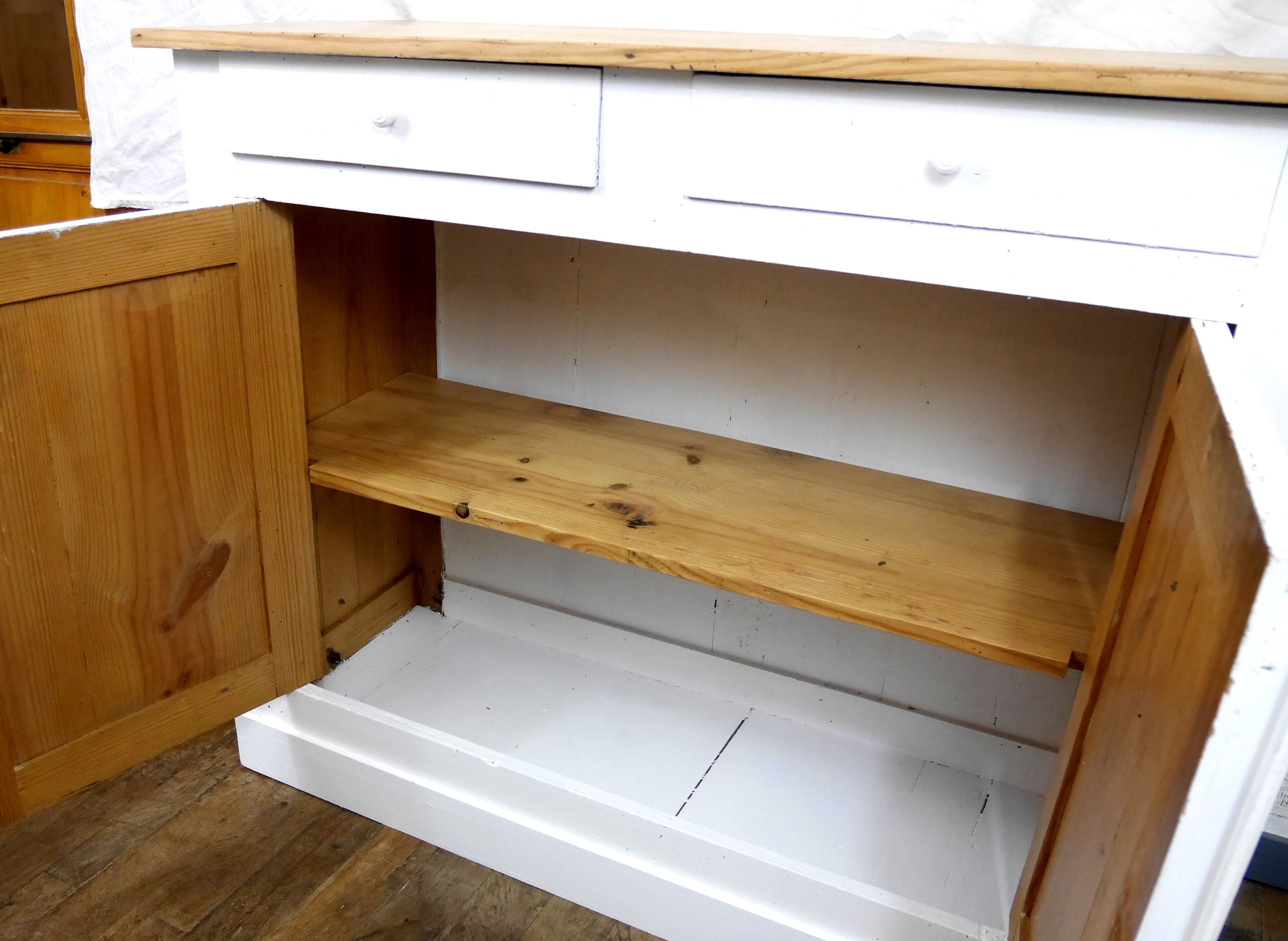 Antique white Parisian buffet