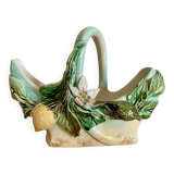 Old Lonchamp earthenware basket