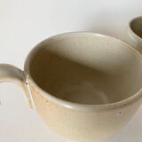Pair of cups in gres