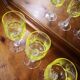 Lot de 3 verres en ouraline