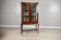 English Mahogany Inlaid Showcase