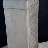 Lacquered semainier bedside