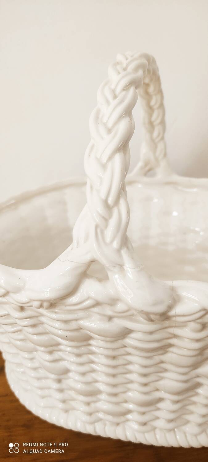 Large ceramic basket