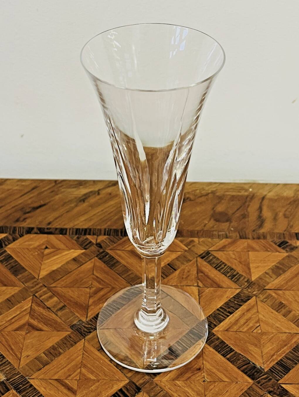 11 Saint-Louis crystal champagne flutes – Cerdagne pattern