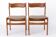 2 of 5 Vintage Danish Chairs 1960s - Walnut Chair Frame