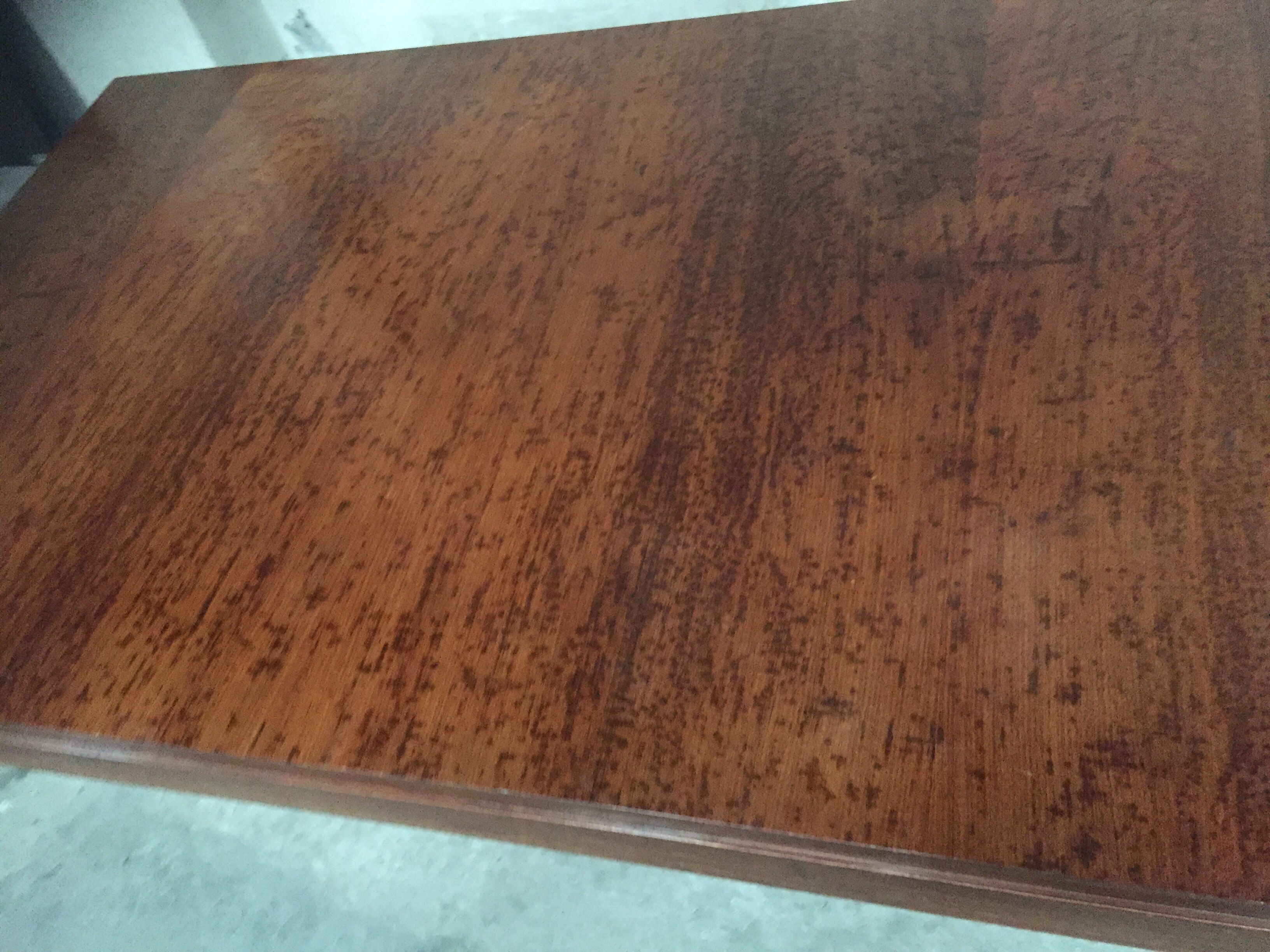 Set table and 6 chairs art deco