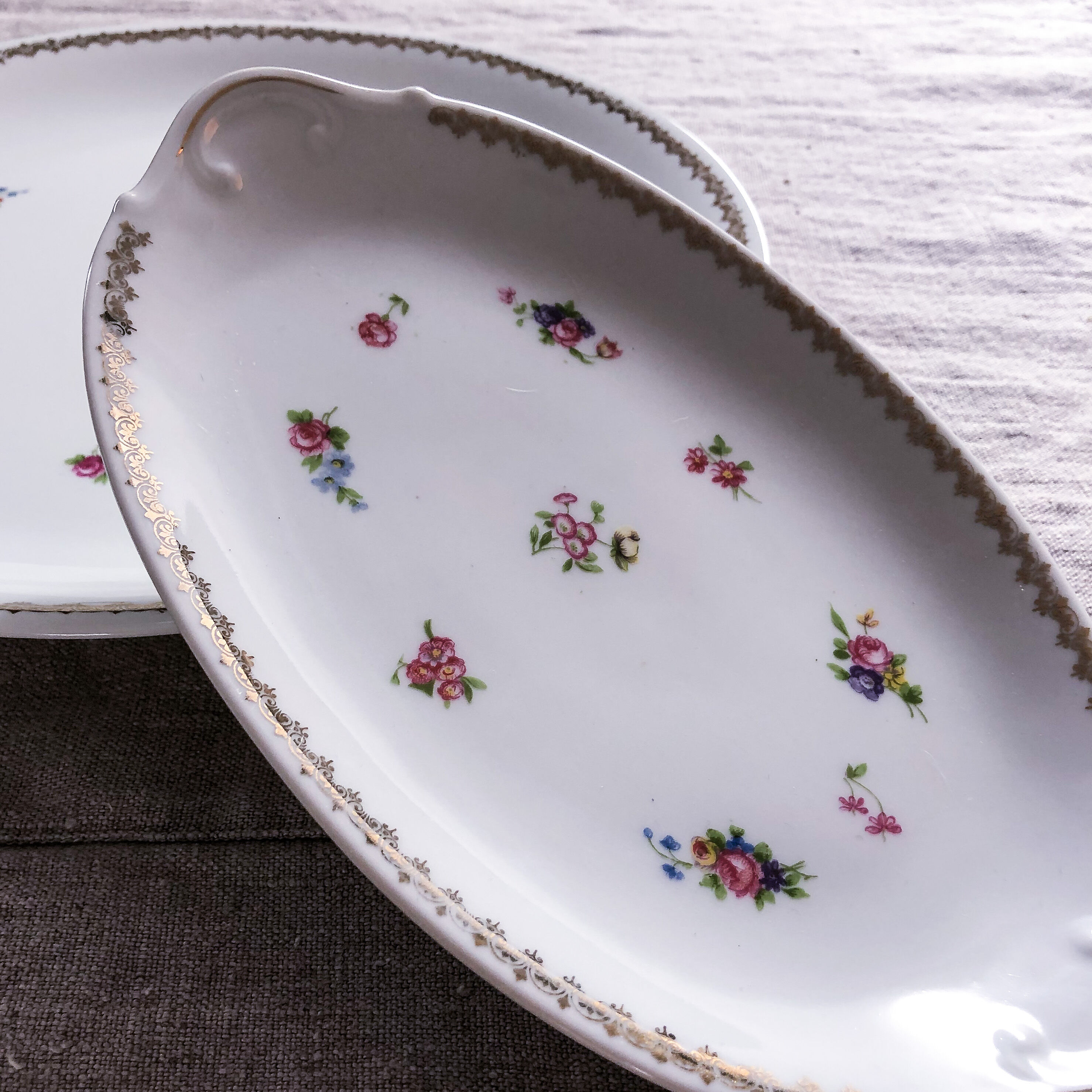 Limoges porcelain ravier