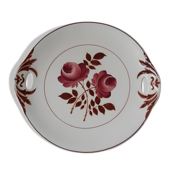 Plat à gâteaux Saint-Amand modèle "Roubaix" années 30-40