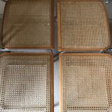 4 chairs Cesca b32 by Marcel Breuer