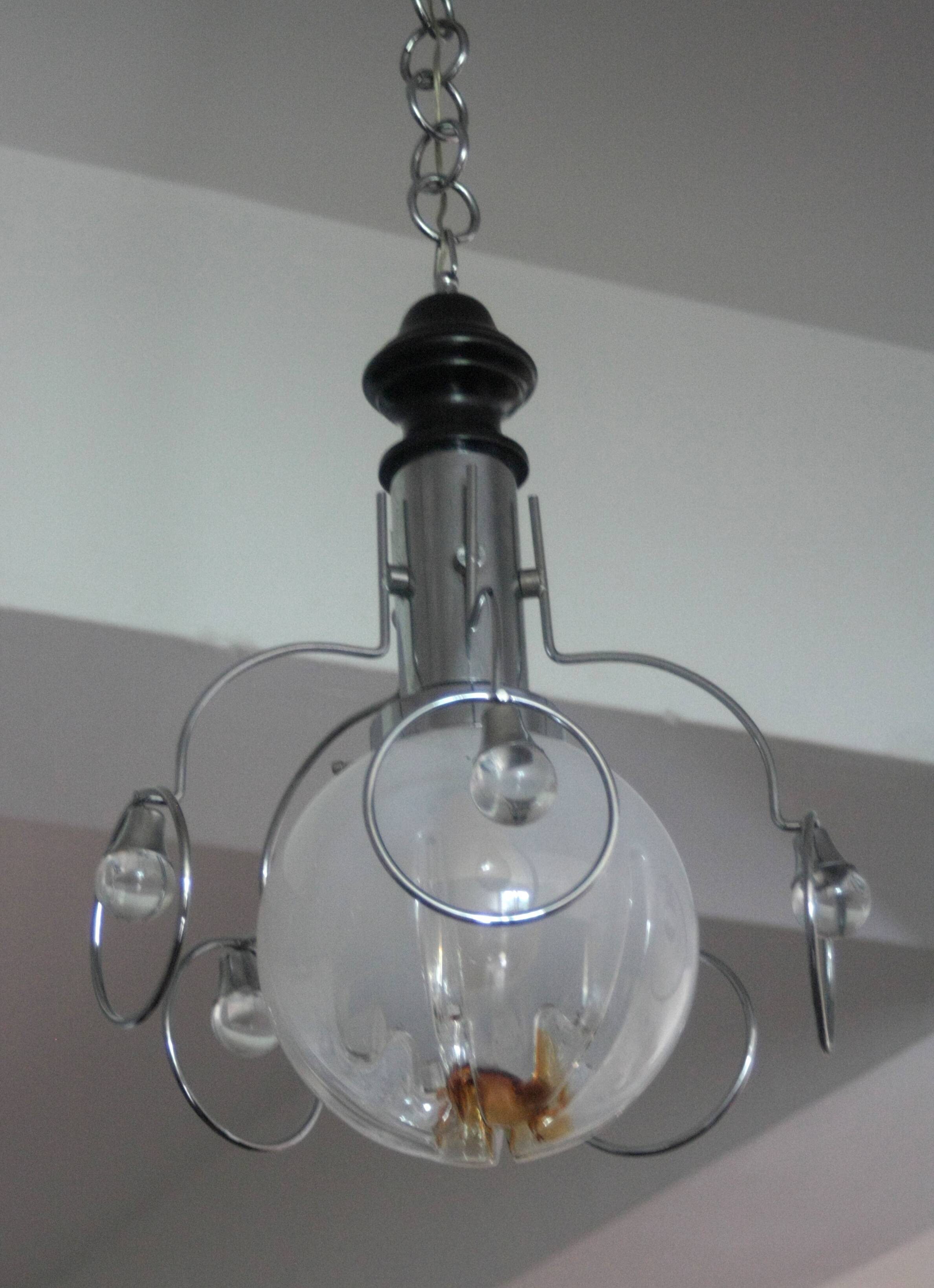 Lustre Mazzega, Italie années 70