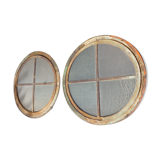 Pair of bull's-eye of factory