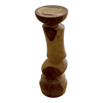 Bougeoir en bois