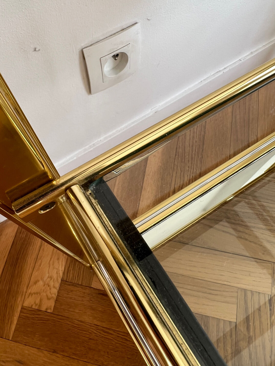 Hollywood Regency trolley 1970s