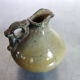 2 vintage glazed ceramic vases, Greece