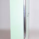 Turquoise Bauhaus three door wardrobe made in 1930s Czechia by Vichr a spol.