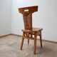 Set of Dutch Arts & Crafts Dining Chairs by W Kuyper