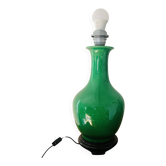Old green lamp base