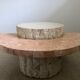 Black-pitched coffee table and faux marble tackle, Italy, 1970