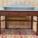 Grande table de toilette ou coiffeuse Louis Philippe