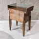 Table de chevet en noyer