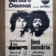 Affiche originale de 1975 Jim Morisson Jimi Hendrix