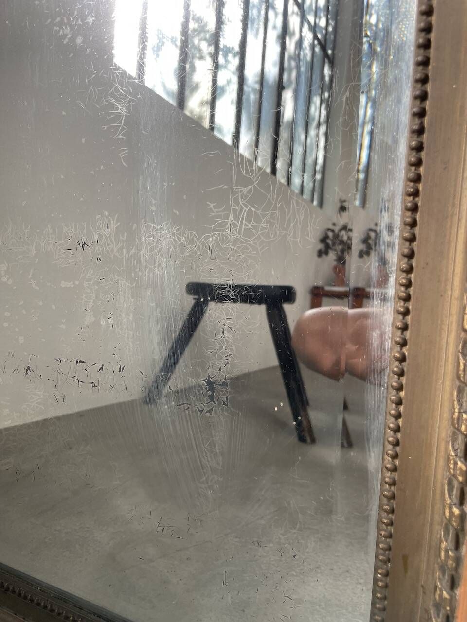 Miroir 1900 à rubans
