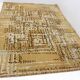 Modernist geometric design carpet, Czechoslovakia, 1960s