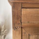 Rustic buffet, jam jar