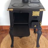 Antique cast iron stove stove