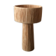 Lampadaire raphia naturel