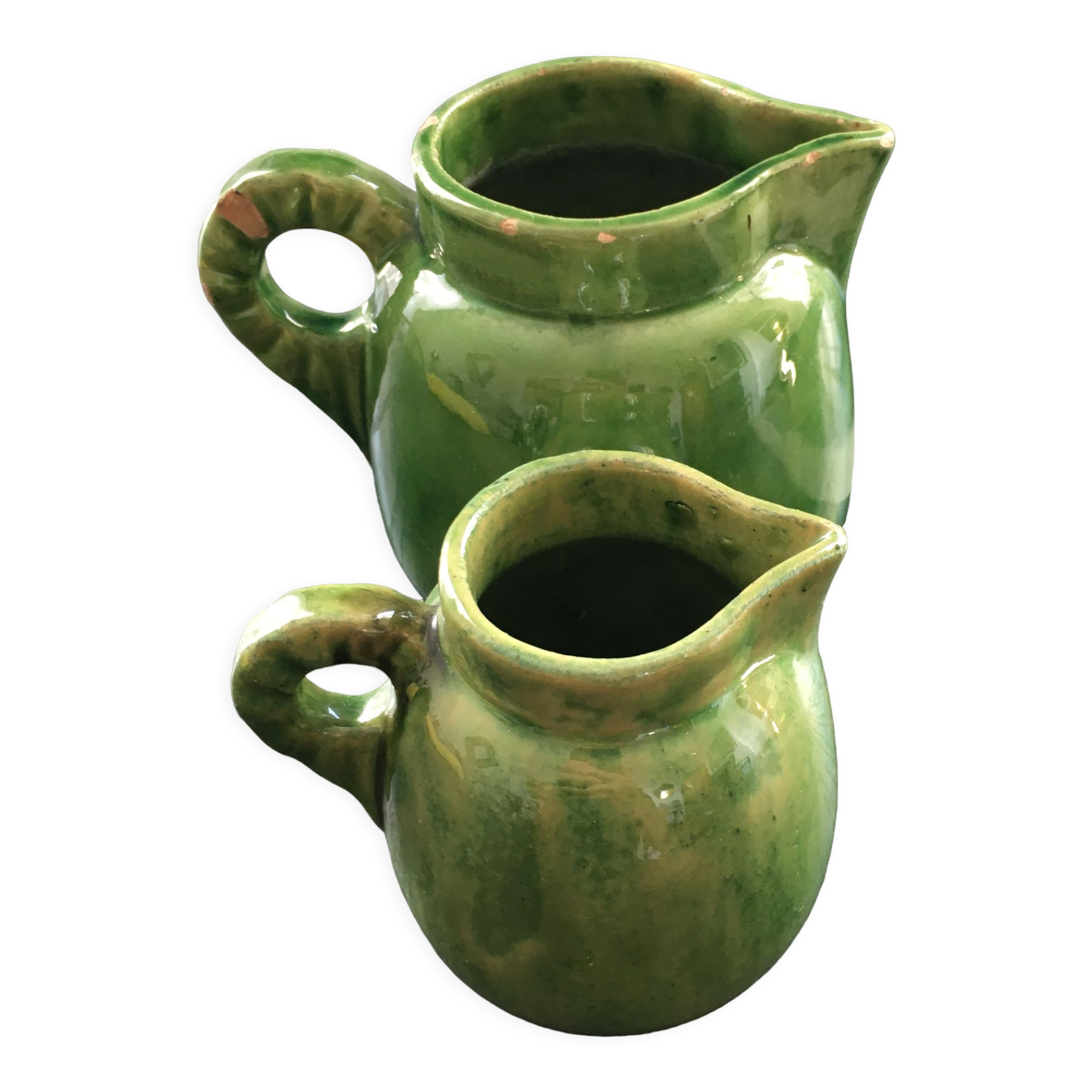 Paire de pichets provençaux